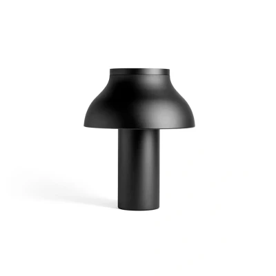 Image of HAY PC table lamp aluminium, black, height 50 cm
