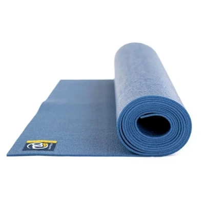 Image of Yoga Mad Lightweight Travel Mat Studio Quality Foldable 183cm x 600cm 1.8mm Non Slip Exercise for Yoga, Pilates, Gym and Home Workouts