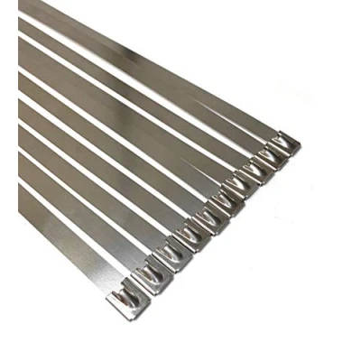 Image of TR Stainless steel cable ties Metal SS304&amp; SS3016 EXTRA LONG AND LARGE (HEAVY DUTY) 10pieces (12.0mmx300mm)