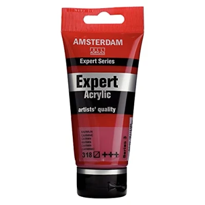 Image of Amsterdam Expert Series Acrylic Tube 75 ml Carmine 318 (19113180)