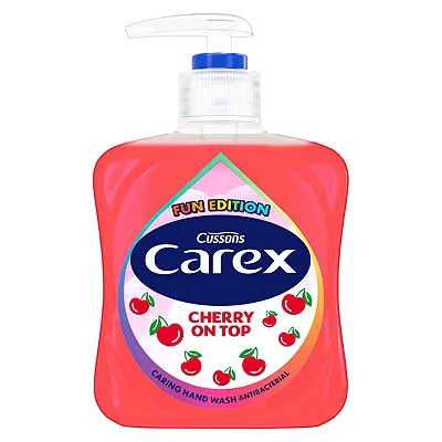Image of CAREX Handwash 250ml Cherry On Top Handwash, white