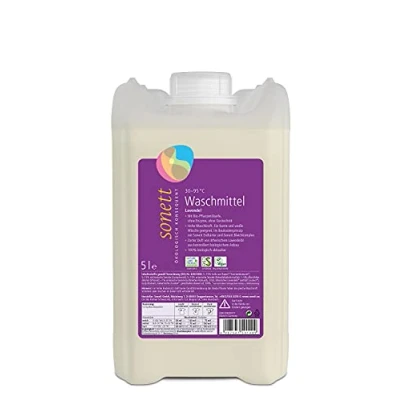 Image of Lavender detergent: for colourful and white laundry, with organic vegetable oil soap