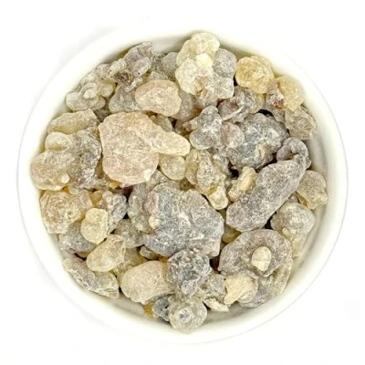 Image of Farbenwald Yellow Incense, Al Hojari, 50 g, Imported from Oman, Boswellia Sacra Olibanum, Incense