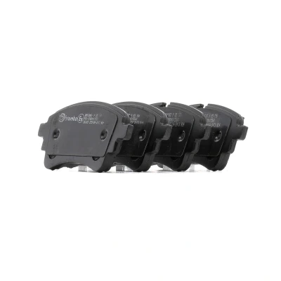 Image of 80A698451F, 8W0698451AC, 8W0698451AL, 8W0698451AP Brake pad set BREMBO P 85 186 AUDI: A6 C8 Saloon, A4 B9 Avant, A5 Sportback