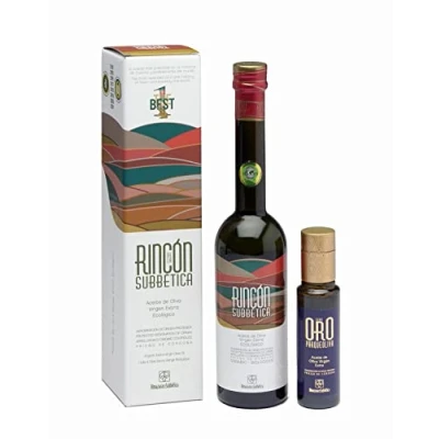 Image of Rincón de la Subbética 500 ml and Parqueoliva Gold Series 100 Spanish Extra Virgin Olive Oil Gift Pack