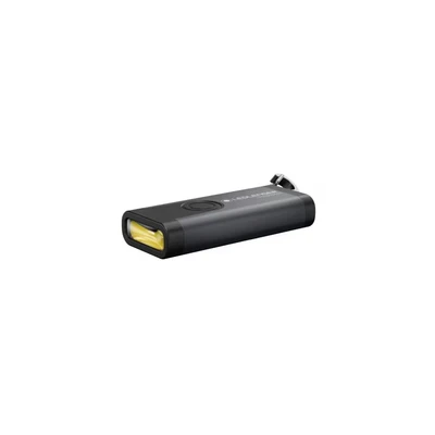 Image of Ledlenser K4R LED Rechargeable Super Bright Key Ring Torch, 120 Lumens, Small Keychain Light, Keyring USB Mini Torch Keyring, Chain Camping &amp; Hiking Accessories (Grey)