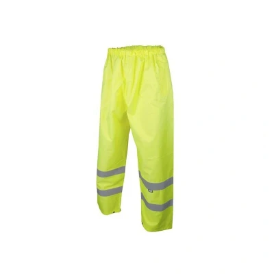 Image of Scan SCAHVMTXXL Hi Vis Motorway Trouser Yellow 2XL (48in)