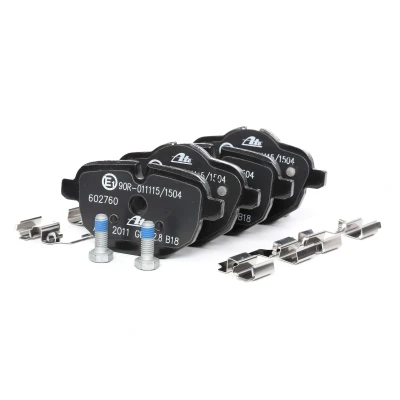 Image of 34216788284, 34216796741, 34216798193, 34216862202, 34216870558 Brake pad set ATE 13.0460 2760.2 BMW: Z4 Roadster, 6 Gran Turismo, 5 Saloon