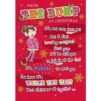 Image of Regal Publishing Christmas Card from The Bump 9 x 6 inches