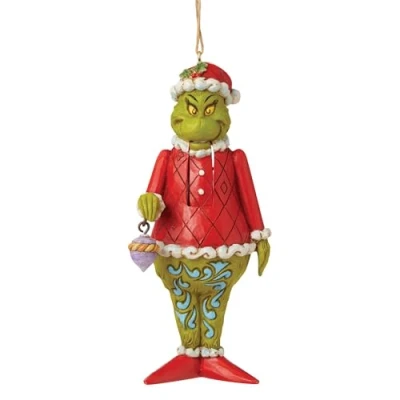 Image of Grinch by Jim Shore Nutcracker Hanging Ornament