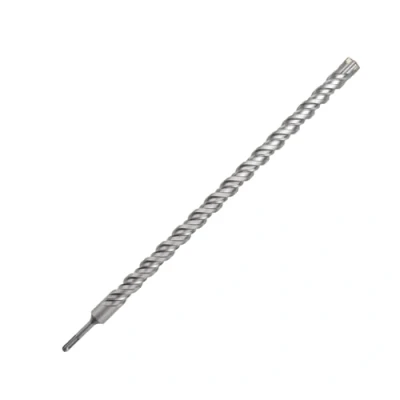 Image of hsawbit SDS Plus Hammer Drill Bits 32mm x 800mm, Masonry Dill bit Cross Tip Carbide for Brick Walls, Concrete, Stone