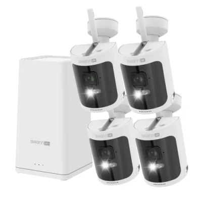 Image of swann EUK Allsecure 4K 60GB 4 x Cameras