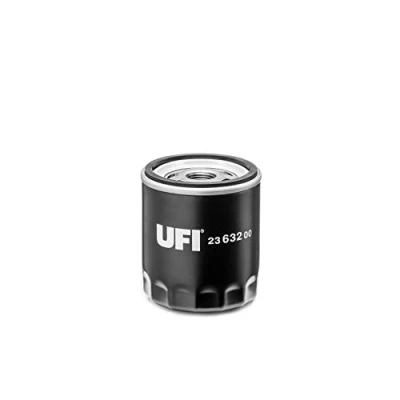 Image of 31330049, 31330050 Oil Filter UFI 23.632.00 3/4 16 UNF Spin on FORD: Focus 3, FIESTA 6, 2, VOLVO: XC60 I, V50, V60 JAGUAR: XF Saloon
