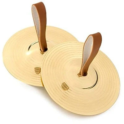 Image of Percussion Plus PP868 8 inch Pair of Marching Cymbals