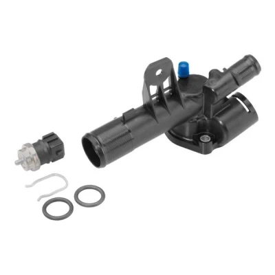 Image of 8200267349, 8200558766 Engine thermostat WAHLER 411042.89D 89C with gasket/seal, temperature sensor RENAULT: CLIO 3, MEGANE 2, SCENIC 2