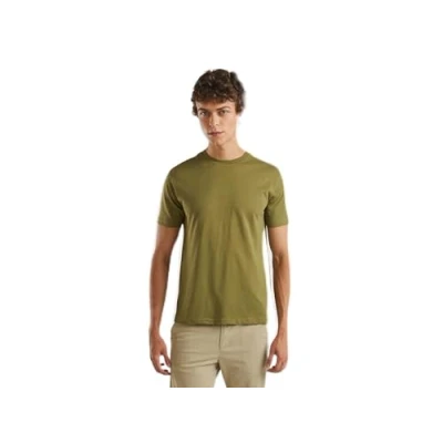 Image of United Colors of Benetton Men&#039;s 3u53j1f15 t Shirt, Green, L