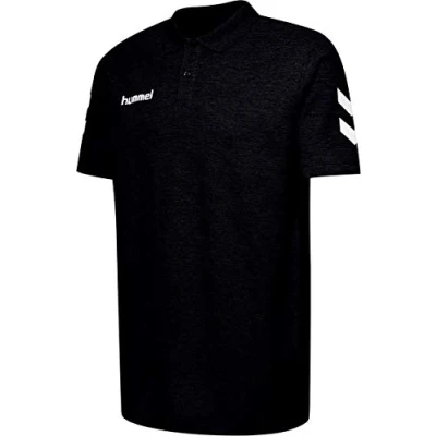 Image of hummel Cotton Polo Hmlgo Multisport Men&#039;s Size Black