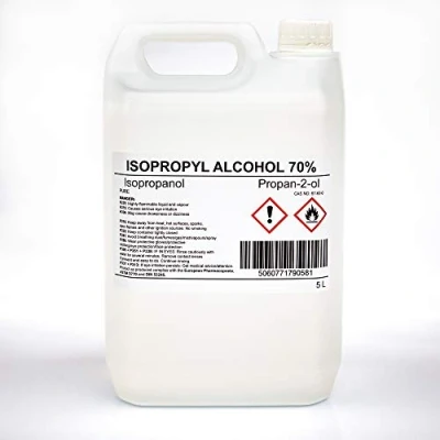 Image of Isopropyl Alcohol 70% Isopropanol 5 Litre 5L Propan 2 ol IPA Rubbing
