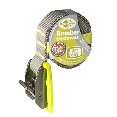 Image of Sea To Summit Bomber Tie Downs Single Lime, 2m