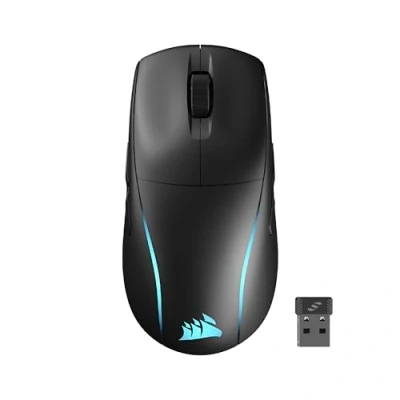 Image of Corsair M75 WIRELESS RGB Lightweight FPS Gaming Mouse 26,000 DPI Swappable Side Buttons iCUE Compatible PC Black