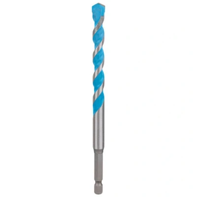 Image of Bosch 8X Expert HEX 9 Multi Construction Drill Bit (for Concrete, Soft Ceramic Tiles, Ø 10,00 mm, Professional Accessory Impact Drill/Driver, Drivers)