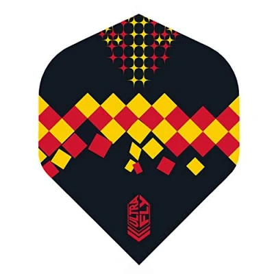 Image of Unicorn Unisex&#039;s Ultrafly Flights Dimitri Van Den Bergh, Black/Red/Yellow, Big Wing