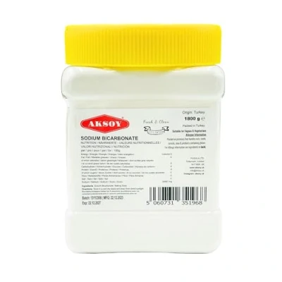 Image of Aksoy Baking Soda 1.8KG Pure Sodium Bicarbonate Powder, Highest Purity, Food Grade, For Cooking, Baking, Cleaning, &amp; More!