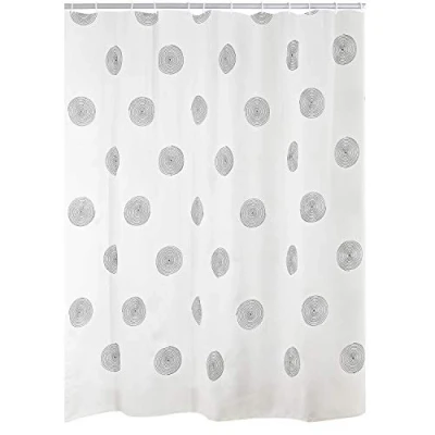 Image of RIDDER Shower Curtain, Polyester, Creme, 180x200 cm