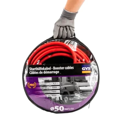 Image of GYS 056336 Jump Leads, 500 A