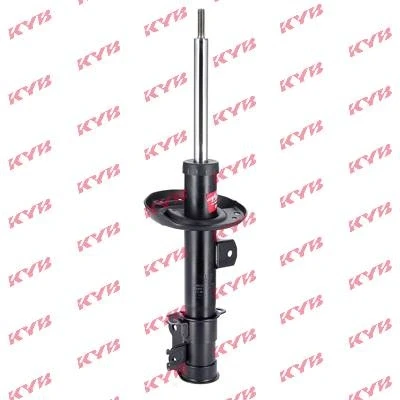 Image of 50521022, 50521277 Shock absorber KYB 339832 Front Axle Right Gas Pressure Twin Tube Suspension Strut Top pin ALFA ROMEO: MiTo