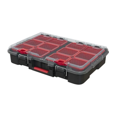 Image of Keter Stack &amp; Roll Heavy Duty DIY Tool Storage Cart