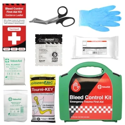 Image of Value Aid Bleed Control Kit Enhanced with Tourni Key Hard Case