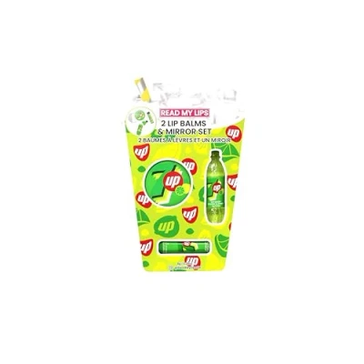 Image of Read My Lips 7UP 3 Piece Lip Balm and Mirror Set