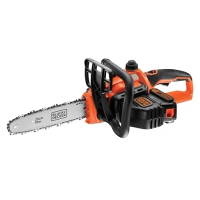 Image of BLACK+DECKER 18V Lithium ion Chainsaw Cordless with Battery 25 cm 2.0Ah GKC1825L20 GB , Orange