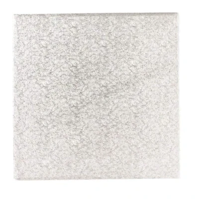 Image of Culpitt 9 Inch/228 mm Cake Board Square Silver Fern, 400 g