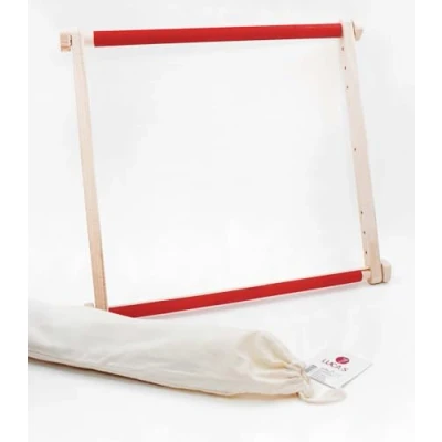 Image of Needlework Frame, Embroidery Frame with Clips, Cross Stitch Tapestry Stitching (30 x 40 cm)