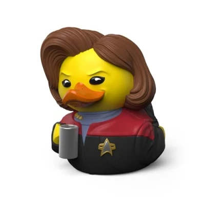 Image of TUBBZ Mini Kathryn Janeway Collectible Vinyl Rubber Duck Figure Official Star Trek Merchandise Sci Fi TV, Movies &amp; Video Games