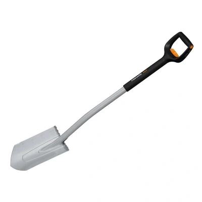 Image of Fiskars XACT Telescopic Pointed Spade