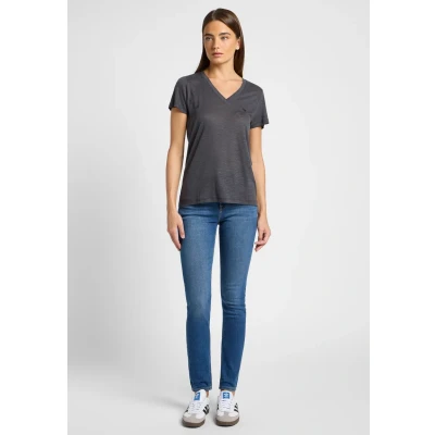 Image of Lee Scarlett HIGH Jeans Skinny Fit, Women&#039;s, Size: 28x31, Mid martha