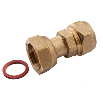 Image of Oracstar Compression Straight Tap Connector 15mm x 3/4&quot;