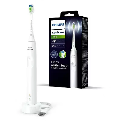 Image of Philips Sonicare 4100 Electric Toothbrush White HX3681/33