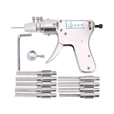 Image of TPM Go 9 Pieces Bump Keys Lock Pick Gun,Door Opener