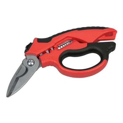 Image of Premier Heavy Duty Electrician&#039;s Angled Shears 200mm 3 In 1