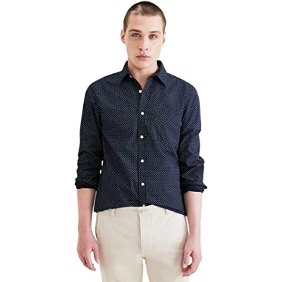 Image of DockersMen&#039;sORIGINAL SHIRT SLIMWESTWARD NAVY BLAZERM