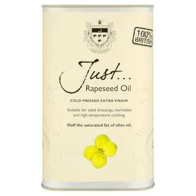 Image of Just Rapeseed Oil Cold Pressed Extra Virgin 1 Litre
