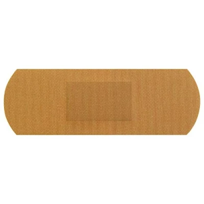Image of 100 Pack of QUALICARE Premium Ultra Thin Fabric First AID Wound Cut Medium PLASTERS DRESSINGS 7.2CM X 2.5CM