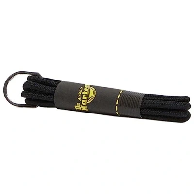 Image of Dr. Martens Round Shoe Laces, Black (Black), One Size