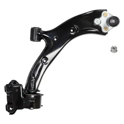 Image of 51350SWAE01 Suspension Arm FEBI BILSTEIN 42136 with rubber mount, ball joint Front Axle Right, Lower Control Steel HONDA: CR V 3