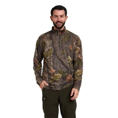Image of JACK PYKE Quick Wick Armour Long Sleeved Top English Oak Evolution T Shirt Tee Small