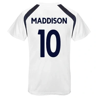 Image of Tottenham Hotspur FC Mens Maddison 10 Poly T Shirt White XL